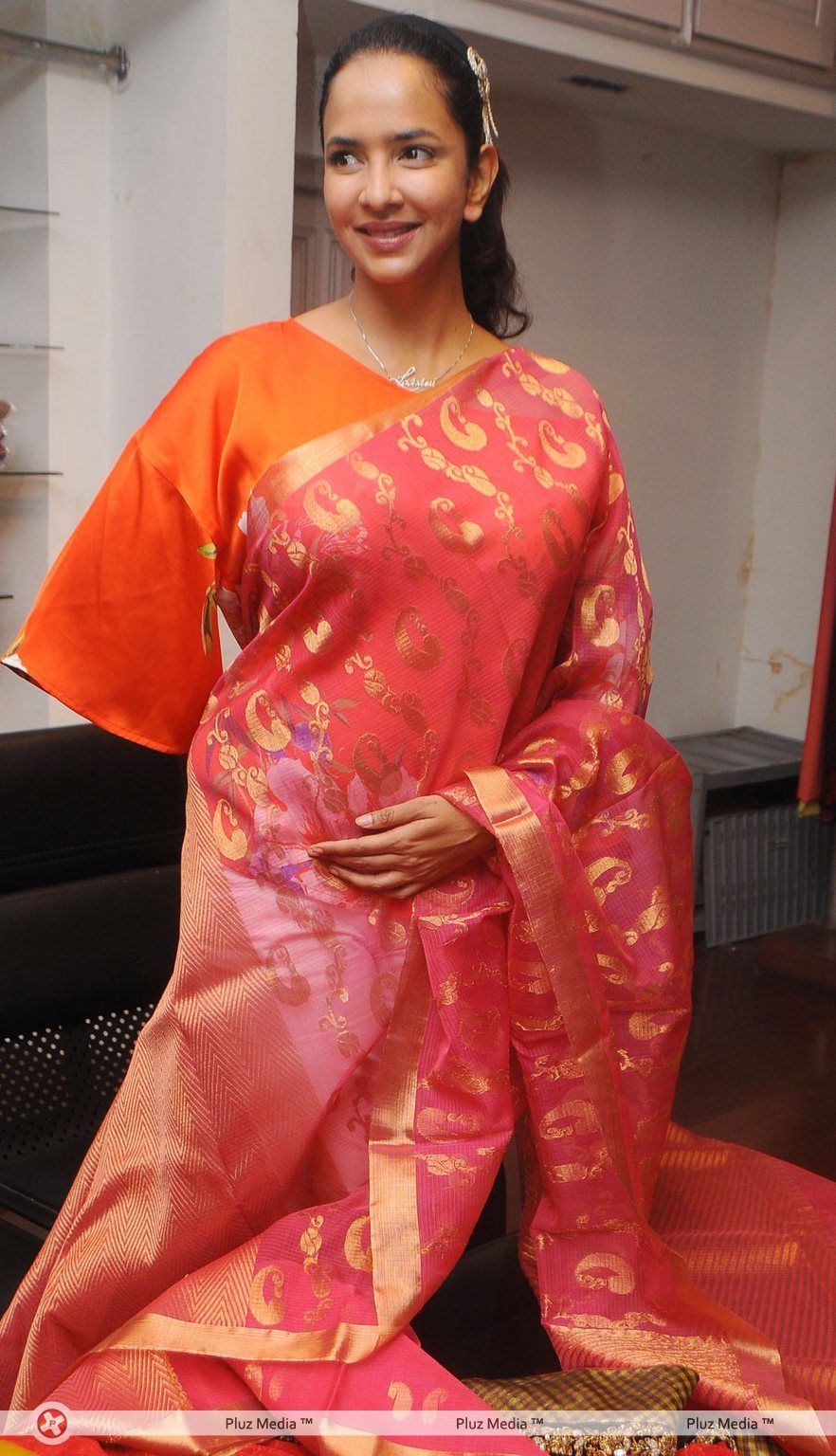 Lakshmi Prasanna Manchu at Designer Saree Collection - Pictures | Picture 125558